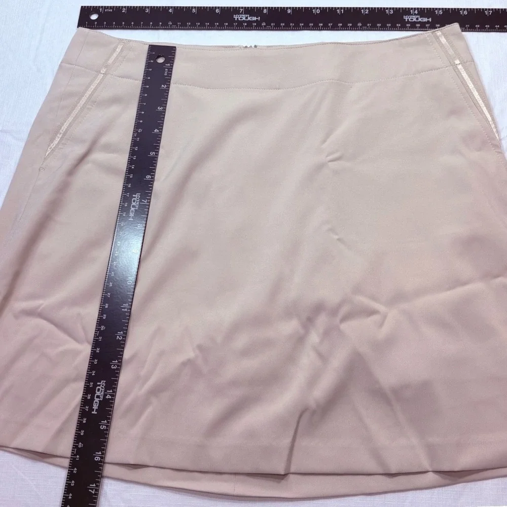 Lady Hagen Essentials Womens Golf Skort Size‎ 6 Khaki Tan Performance Activewear